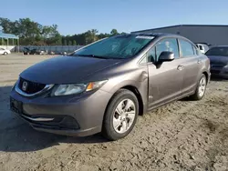 Honda salvage cars for sale: 2013 Honda Civic LX