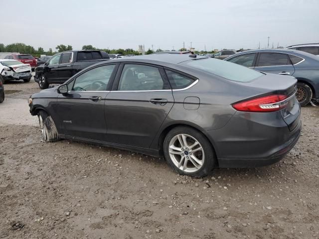 2018 Ford Fusion SE Hybrid