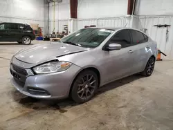 Salvage cars for sale at Milwaukee, WI auction: 2015 Dodge Dart SE