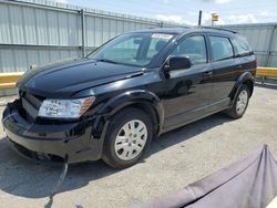 Salvage cars for sale at Dyer, IN auction: 2016 Dodge Journey SE