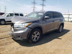 2015 Toyota Highlander XLE en venta en Elgin, IL