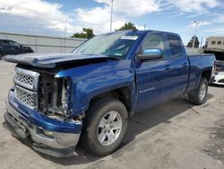 Chevrolet Silverado k1500 lt salvage cars for sale: 2015 Chevrolet Silverado K1500 LT