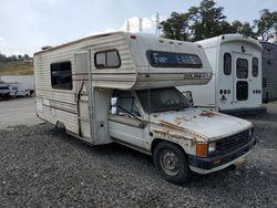 Salvage cars for sale from Copart West Mifflin, PA: 1986 Toyota Pickup Cab Chassis RN75 DLX