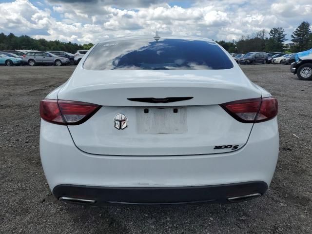 2015 Chrysler 200 S