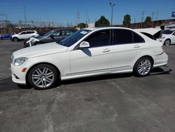 Salvage cars for sale at Wilmington, CA auction: 2009 Mercedes-Benz C300