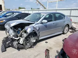 Salvage cars for sale from Copart Kansas City, KS: 2012 Subaru Legacy 2.5I Premium