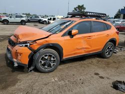 Salvage cars for sale at Woodhaven, MI auction: 2019 Subaru Crosstrek Premium