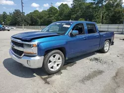 Salvage cars for sale at Savannah, GA auction: 2017 Chevrolet Silverado C1500 LT