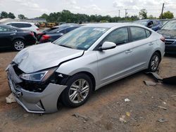 Carros salvage sin ofertas aún a la venta en subasta: 2020 Hyundai Elantra SEL