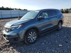 Salvage cars for sale at Windham, ME auction: 2021 Honda Pilot EXL