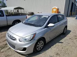 Salvage cars for sale at Spartanburg, SC auction: 2013 Hyundai Accent GLS