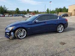 Infiniti salvage cars for sale: 2016 Infiniti Q50 RED Sport 400