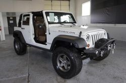 Salvage cars for sale at Farr West, UT auction: 2012 Jeep Wrangler Unlimited Rubicon