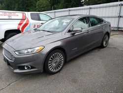 Ford salvage cars for sale: 2014 Ford Fusion Titanium HEV