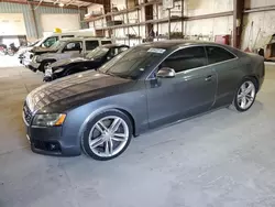 Salvage cars for sale at Eldridge, IA auction: 2012 Audi S5 Prestige