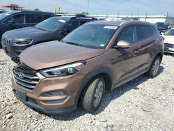 Salvage cars for sale at Cahokia Heights, IL auction: 2017 Hyundai Tucson Limited