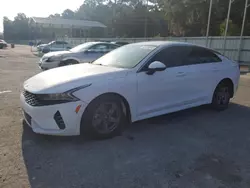 Salvage cars for sale at Savannah, GA auction: 2021 KIA K5 LX