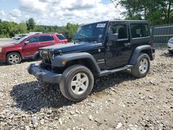 Salvage cars for sale at Candia, NH auction: 2016 Jeep Wrangler Sport