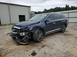 Salvage cars for sale at Grenada, MS auction: 2016 Infiniti QX60