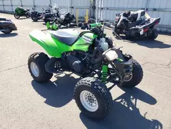 Salvage motorcycles for sale at Woodburn, OR auction: 2006 Kawasaki KSV700