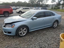 Volkswagen Passat salvage cars for sale: 2012 Volkswagen Passat SE