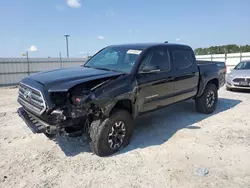 Salvage cars for sale at Lumberton, NC auction: 2017 Toyota Tacoma Double Cab