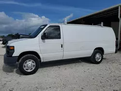 Ford salvage cars for sale: 2011 Ford Econoline E250 Van