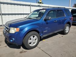 Salvage cars for sale at Littleton, CO auction: 2008 Ford Escape XLT