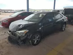 Salvage cars for sale at Phoenix, AZ auction: 2015 Toyota Corolla L