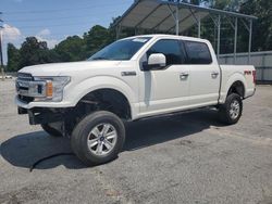 Salvage cars for sale at Savannah, GA auction: 2018 Ford F150 Supercrew