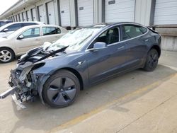 Salvage cars for sale at Louisville, KY auction: 2020 Tesla Model 3