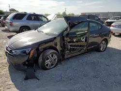 Salvage cars for sale at Haslet, TX auction: 2020 Hyundai Elantra SEL