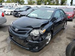 Salvage cars for sale at Bridgeton, MO auction: 2013 Toyota Corolla Base