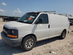 Salvage trucks for sale at Houston, TX auction: 2009 Chevrolet Express G1500