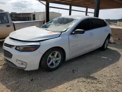 Chevrolet Malibu ls salvage cars for sale: 2018 Chevrolet Malibu LS