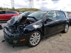 Salvage cars for sale at Littleton, CO auction: 2012 Volkswagen Golf