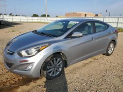 Salvage cars for sale at Bismarck, ND auction: 2016 Hyundai Elantra SE