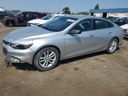 Salvage cars for sale at Woodhaven, MI auction: 2017 Chevrolet Malibu LS