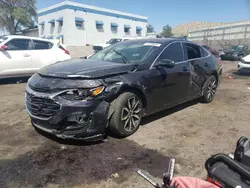 Salvage cars for sale at Albuquerque, NM auction: 2022 Chevrolet Malibu RS