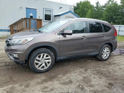 Salvage cars for sale from Copart Lyman, ME: 2016 Honda CR-V EXL