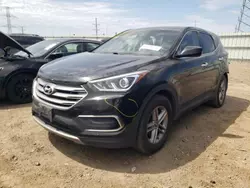 Salvage cars for sale at Elgin, IL auction: 2018 Hyundai Santa FE Sport