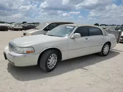 Salvage cars for sale at San Antonio, TX auction: 2007 Lincoln Town Car Signature