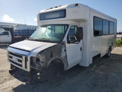 Salvage cars for sale from Copart Homestead, FL: 2014 Ford Econoline E450 Super Duty Cutaway Van