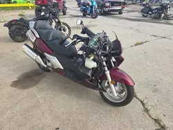 Salvage motorcycles for sale at Woodhaven, MI auction: 2002 Honda FSC600