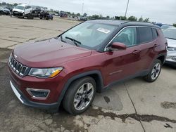 Salvage cars for sale from Copart Cleveland: 2020 Jeep Compass Limited