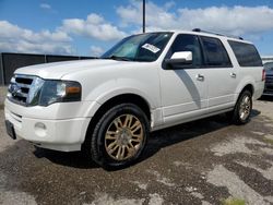 Vehiculos salvage en venta de Copart Woodhaven, MI: 2014 Ford Expedition EL Limited