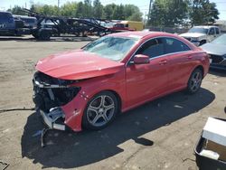 Mercedes-Benz salvage cars for sale: 2014 Mercedes-Benz CLA 250 4matic