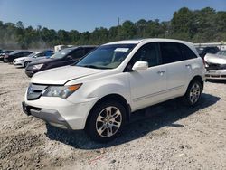 Salvage cars for sale at Ellenwood, GA auction: 2008 Acura MDX Technology