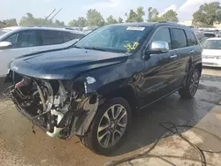 Jeep Vehiculos salvage en venta: 2017 Jeep Grand Cherokee Overland