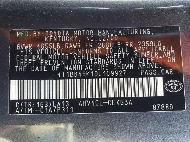 2009 Toyota Camry Hybrid